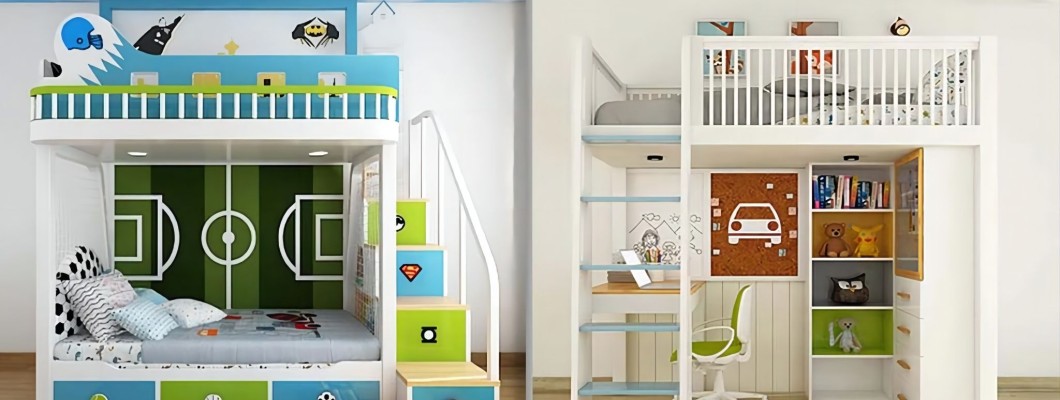 DIFFERENCE BETWEEN BUNK BED AND LOFT BED