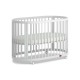 Convertible Round Oval Wood Toddler Child Cot Bed Baby Crib 4 In 1