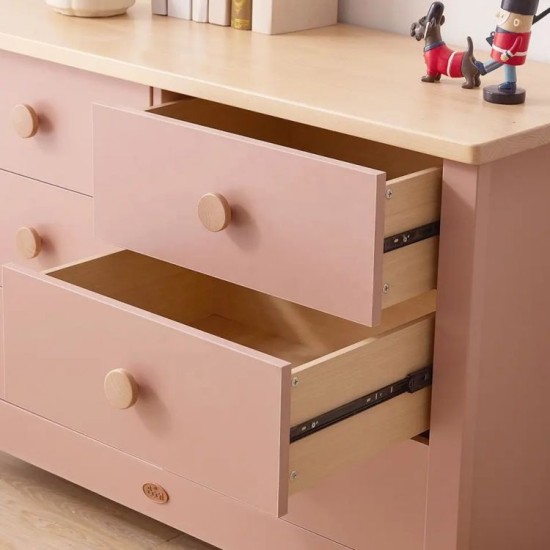 Wooden Storage Dresser Cabinet Drawer Chest Cabinet For Nursery Bedroom