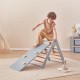  Climbing Frame 3 Piece Set Wooden Indoor Kids Climbing Triangle Arch Wood Toddler Children Climbing Frame