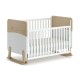 3 In 1 Crib Single Convertible Wooden Baby Crib Cot Bed for Baby 0-5 Years