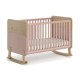 3 In 1 Crib Single Convertible Wooden Baby Crib Cot Bed for Baby 0-5 Years