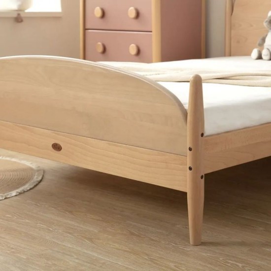 Bedroom Furniture Solid Children Wood King Size Kids Double Bed