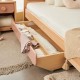 Modern Design Solid Wood Children Bed Full Size Pink Kid Kids Full Size Beds