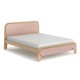 Modern Design Solid Wood Children Bed Full Size Pink Kid Kids Full Size Beds