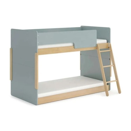  Bunk Bed Can Be Split into two Single Beds Pink Wooden Kids Bunk Bed with Slanted Ladder