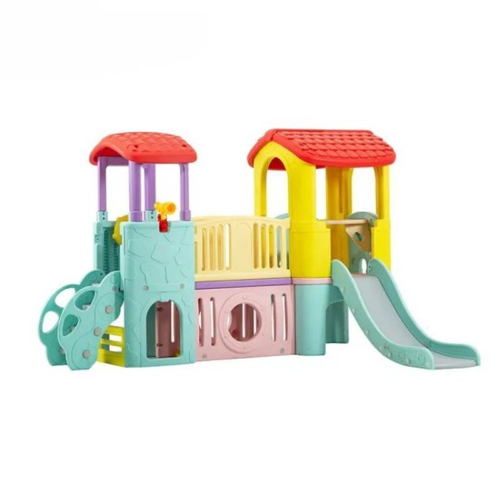 Children Plastic Playhouse And Slide Indoor Toy Playhouse Children Plastic Castle Plastic Play House For Kids