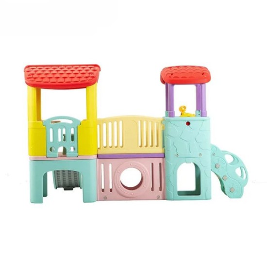 Children Plastic Playhouse And Slide Indoor Toy Playhouse Children Plastic Castle Plastic Play House For Kids