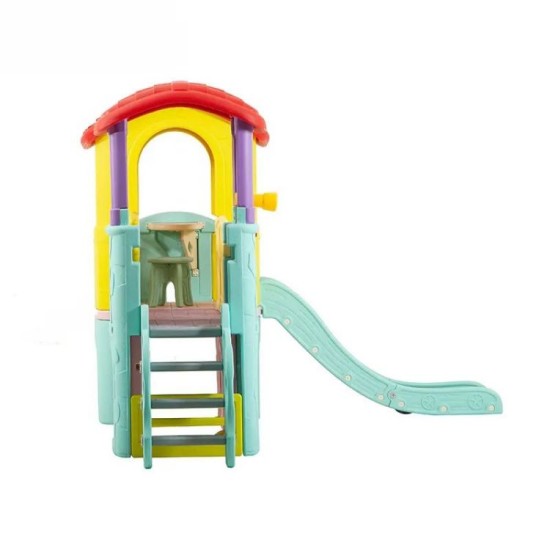 Children Plastic Playhouse And Slide Indoor Toy Playhouse Children Plastic Castle Plastic Play House For Kids