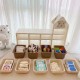 Wholesale customization plastic Kids Toy Storage Organizer with boxes Children shelf cabinet Organizer Kids Storage rack