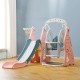 Kids Indoor Play House Baby Playroom Playground Equipment Plastic Swing And Slides For Children Sliding Toys