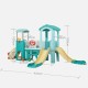 Multifunctional Climbing Frame Kids Indoor Play House Baby Playroom Playground Plastic Swing And Slides For Children Sliding Toy